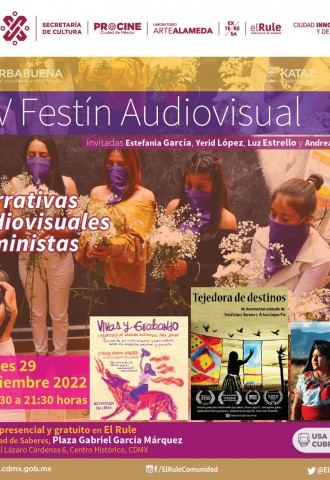 Llega el XIV Festín Audiovisual con la muestra "Narrativas audiovisuales feministas" en el Rule Comunidad de Saberes