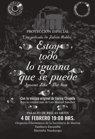 "Estoy todo lo iguana que se puede" de Julián Robles, se exhibirá en el Palacio de Bellas Artes