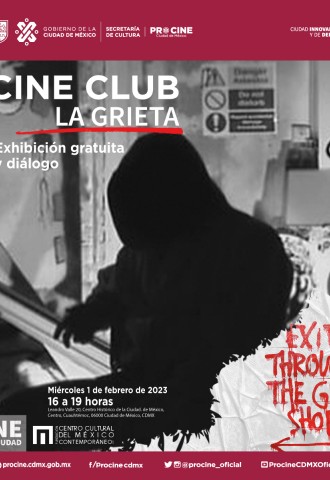 Proyección y diálogo del documental «Exit through the gift shop» de Banksy ⎟ Cineclub La Grieta