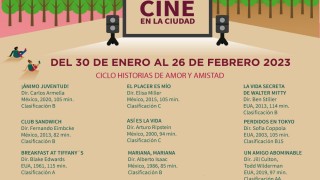 PROCINE CDMX ARRANCA CARTELERA 2023 DEL PROGRAMA "CINE EN LA CIUDAD"