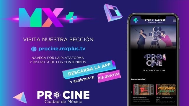 PROCINECDMX en MX Plus