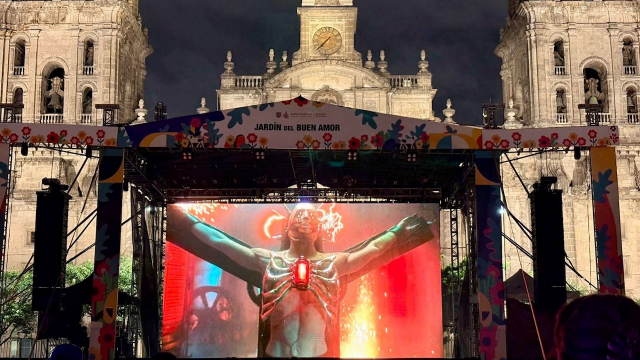 Proyección de “Frankenstein”, de Guillermo del Toro, proyectada en El Jardín Del Buen Amor