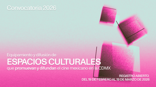 APOYO PARA EQUIPAMIENTO Y DIFUSIÓN DE ESPACIOS CULTURALES